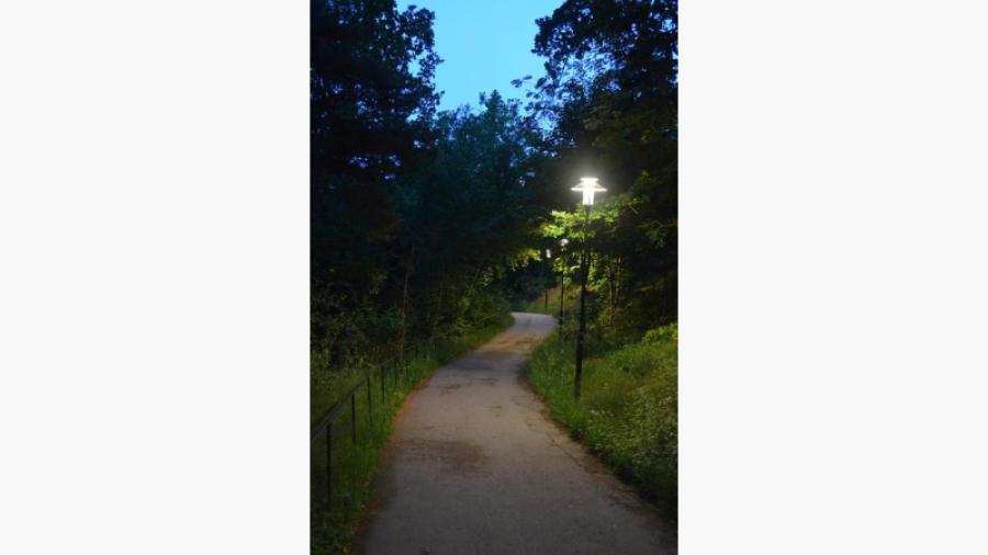 Natt promenad